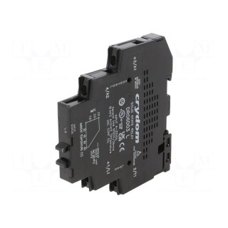 Relay: solid state | Ucntrl: 4÷32VDC | 3A | 1÷60VDC | 87.6x11x83.7mm
