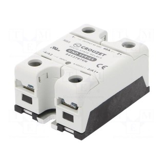 Relay: solid state | Ucntrl: 4÷32VDC | 40A | 5÷60VDC | Series: GND | IP20