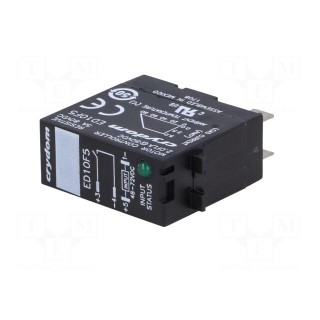 Relay: solid state | Ucntrl: 48÷72VDC | 5A | 1÷80VDC | socket | -30÷80°C