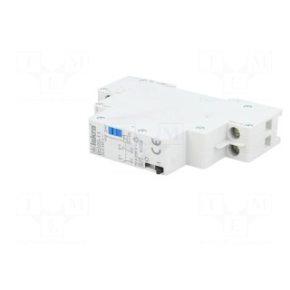 Relay: installation | bistable,impulse | NC + NO | Ucoil: 24VDC | 20A