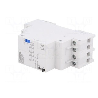 Relay: installation | bistable | NC x2 + NO x2 | Ucoil: 230VAC | 32A