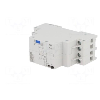 Relay: installation | bistable | NC x2 + NO x2 | Ucoil: 230VAC | 25A