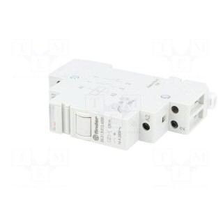 Relay: installation | bistable | NO | Ucoil: 12VDC | Mounting: DIN | 16A
