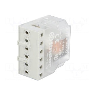 Relay: installation | bistable,impulse | NO | Ucoil: 230VAC | 10A | IP20