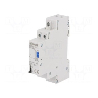 Relay: installation | bistable | NO | Ucoil: 24VDC | 17.6x90x65mm | 25A