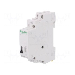 Relay: installation | bistable | NO | Ucoil: 48VAC | Ucoil: 24VDC | 16A