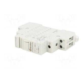 Relay: installation | bistable | NO x2 | 230VAC | Mounting: DIN | 16A