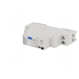 Relay: installation | bistable | NO x2 | Ucoil: 230VAC | 17.6x90x65mm