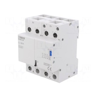 Relay: installation | bistable,impulse | NO x4 | Ucoil: 230VAC | 63A