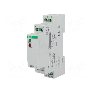 Relay: installation | bistable | SPDT | Mounting: DIN | 16A | -25÷50°C