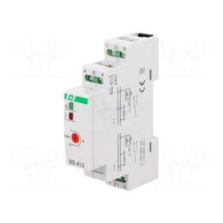 Relay: installation | bistable | SPDT | Features: timer | Mounting: DIN