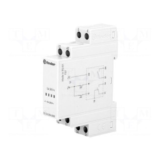 Relay: installation | bistable | SPDT + NO | 24VAC | Ucoil: 24VDC | 8A