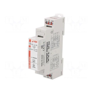 Relay: installation | bistable,impulse | SPST-NO | 16A | max.300VDC