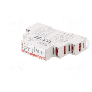 Relay: installation | bistable,impulse | DPST-NO | 8A | max.300VDC