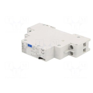 Relay: installation | bistable,impulse | NC + NO | Ucoil: 24VDC | 32A