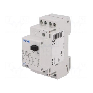 Relay: installation | bistable | NC x2 + NO x2 | Ucoil: 48VAC | 16A