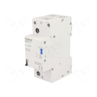 Relay: installation | bistable | NO | Ucoil: 230VAC | 35x90x65mm | 40A