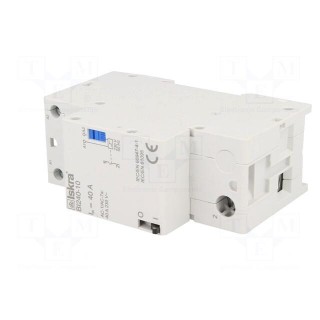 Relay: installation | bistable | NO | Ucoil: 230VAC | 35x90x65mm | 40A