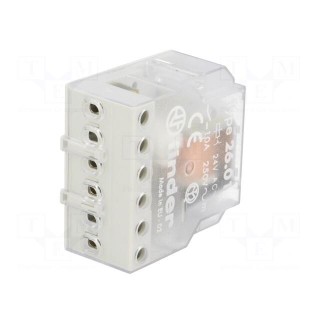 Relay: installation | bistable,impulse | NO | Ucoil: 24VAC | 10A | IP20