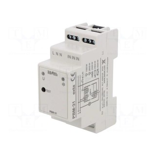 Relay: installation | bistable,impulse | NO/NC | Ucoil: 230VAC | 16A