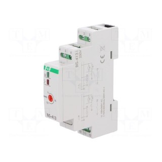 Relay: installation | bistable,inrush | SPDT | Features: timer | 16A