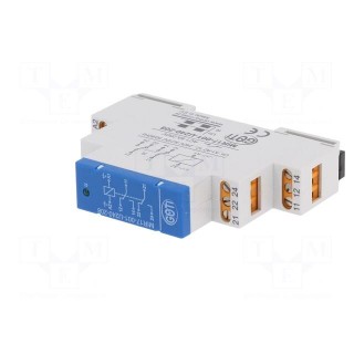 Relay: installation | NC x2 + NO x2 | Mounting: DIN | -20÷45°C | IP20