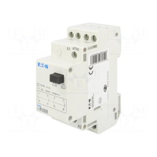 Relay: installation | monostable | NC x2 + NO x2 | Ucoil: 12VAC | 20A