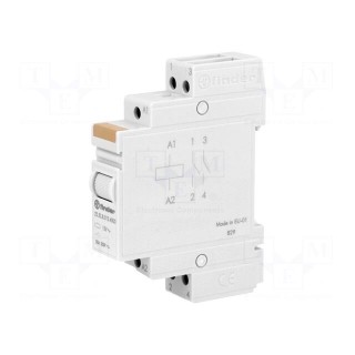 Relay: installation | monostable | NO x2 | Ucoil: 12VAC | Mounting: DIN