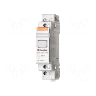 Relay: installation | monostable | NO x2 | Ucoil: 12VDC | Mounting: DIN