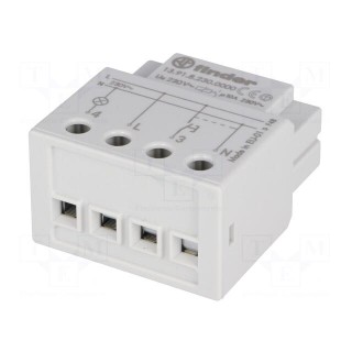 Relay: timer | bistable | NO | 230VAC | Mounting: DIN | 10A | -10÷60°C