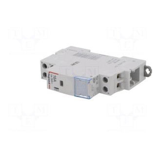 Contactor: 2-pole installation | NC + NO | 230VAC | 16A | DIN | SM400