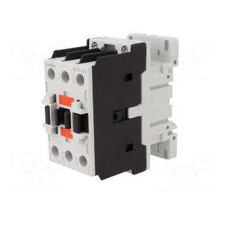 Contactor: 3-pole | NO x3 | 230VAC | 38A | for DIN rail mounting | BF
