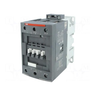 Contactor: 3-pole | NO x3 | 24÷60VAC | 20÷60VDC | 80A | DIN,on panel | AF