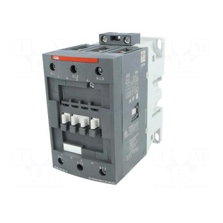 Contactor: 3-pole | NO x3 | 24÷60VAC | 20÷60VDC | 80A | DIN,on panel | AF