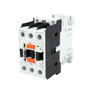 Contactor: 3-pole | NO x3 | 24VDC | 38A | DIN | BF | screw terminals | 690V