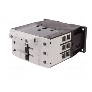 Contactor: 3-pole | NO x3 | 24VDC | 40A | DIN,on panel | DILM40 | 690V