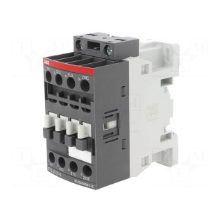 Contactor: 3-pole | NO x3 | Auxiliary contacts: NC | 100÷250VAC | 16A