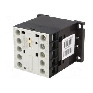 Contactor: 3-pole | NO x3 | Auxiliary contacts: NC | 110VDC | 12A | DIN