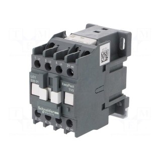 Contactor: 3-pole | NO x3 | Auxiliary contacts: NC | 220VAC | 9A | 690V