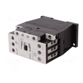 Contactor: 3-pole | NO x3 | Auxiliary contacts: NC | 230VAC | 38A | 690V