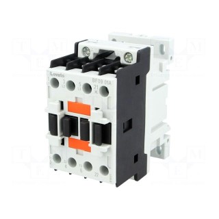 Contactor: 3-pole | NO x3 | Auxiliary contacts: NC | 230VAC | 9A | DIN