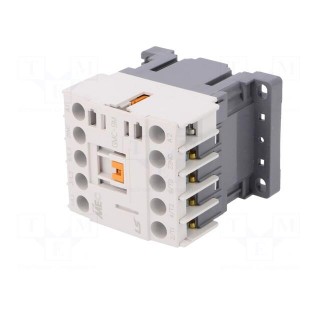 Contactor: 3-pole | NO x3 | Auxiliary contacts: NC | 230VAC | 9A | IP20