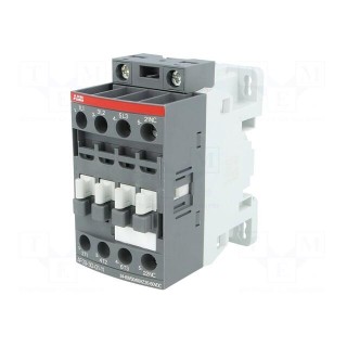 Contactor: 3-pole | NO x3 | Auxiliary contacts: NC | 9A | AF | -25÷60°C