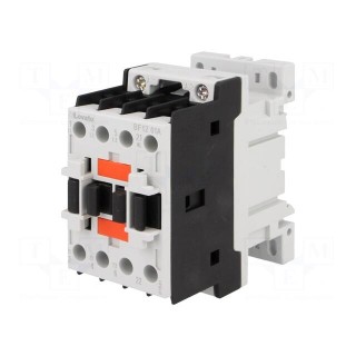 Contactor: 3-pole | NO x3 | Auxiliary contacts: NC | 24VAC | 12A | BF