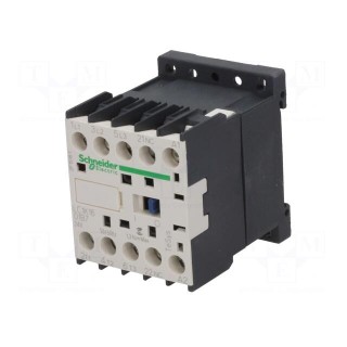 Contactor: 3-pole | NO x3 | Auxiliary contacts: NC | 24VAC | 16A | 690V