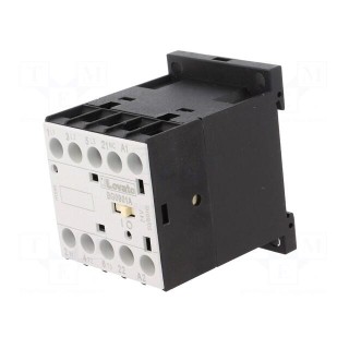 Contactor: 3-pole | NO x3 | Auxiliary contacts: NC | 24VAC | 9A | DIN | BG
