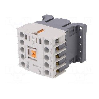 Contactor: 3-pole | NO x3 | Auxiliary contacts: NC | 24VAC | 9A | W: 45mm