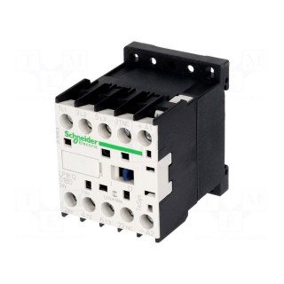 Contactor: 3-pole | NO x3 | Auxiliary contacts: NC | 24VDC | 12A | 690V
