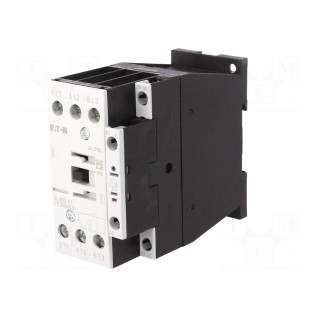 Contactor: 3-pole | NO x3 | Auxiliary contacts: NC | 24VDC | 25A | 690V