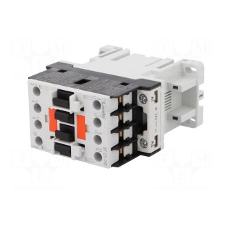 Contactor: 3-pole | NO x3 | Auxiliary contacts: NC | 24VDC | 25A | DIN